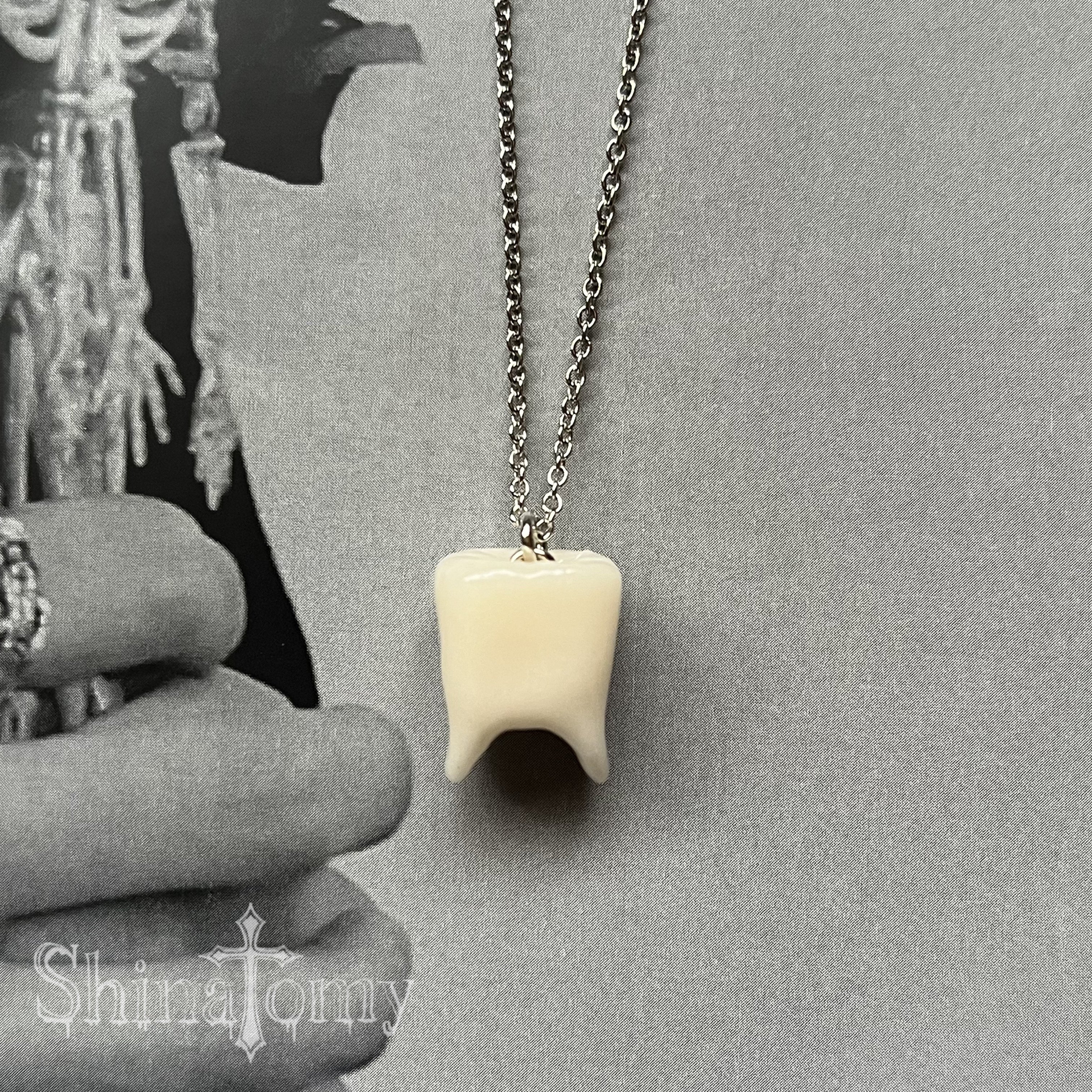 tooth necklace