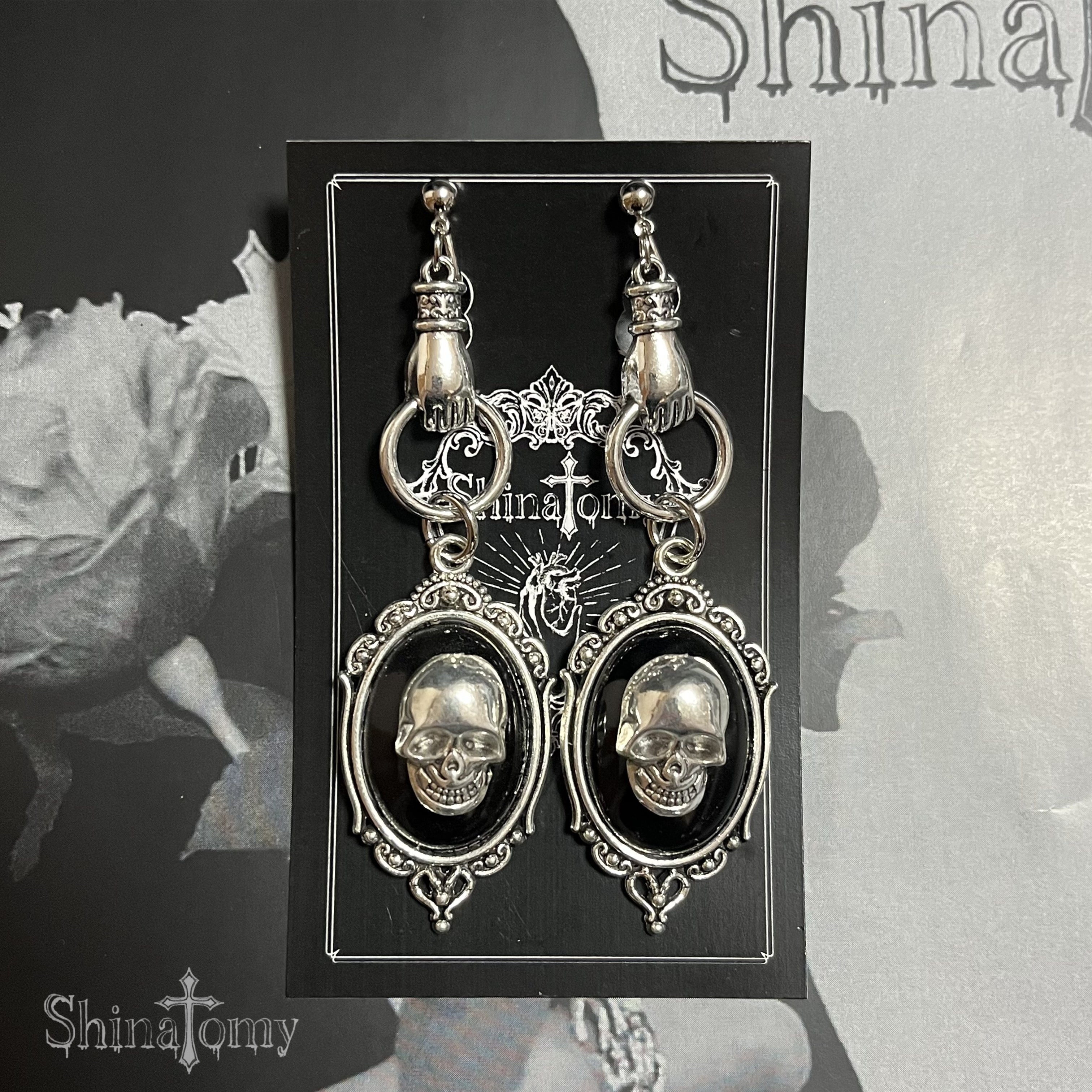 【金具変更可】頭蓋骨の誘惑