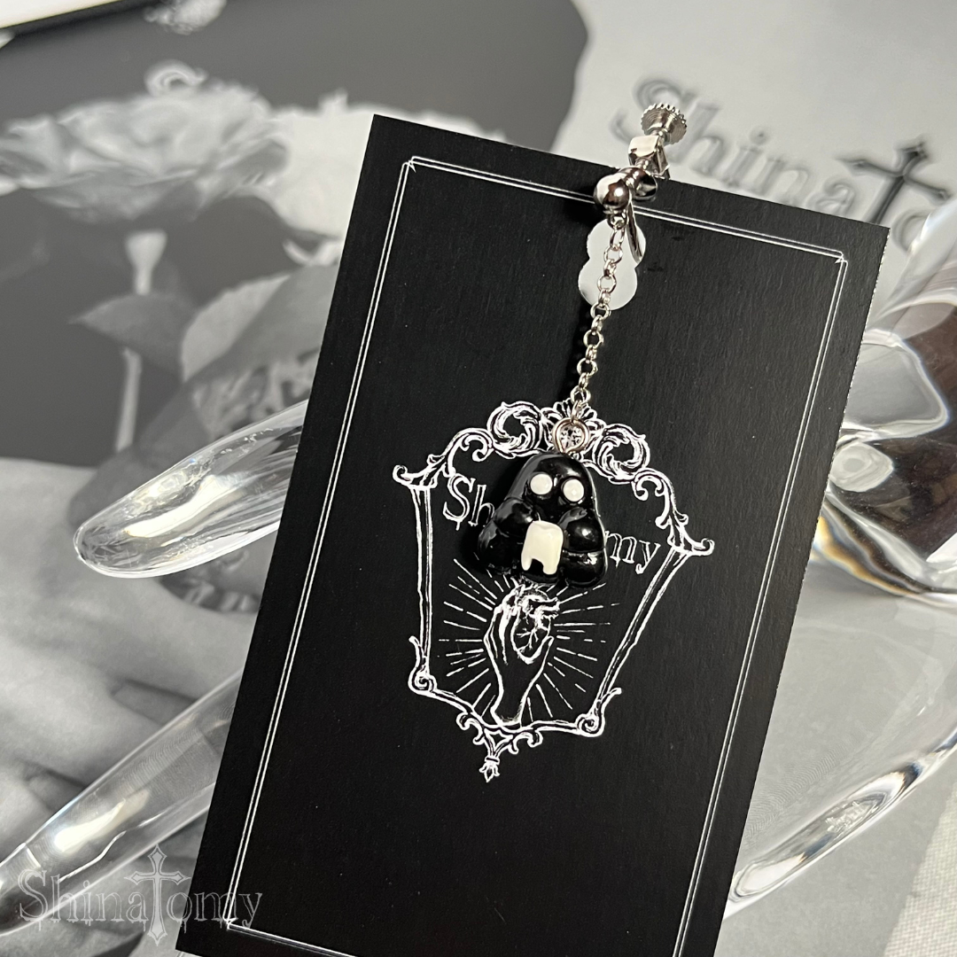 【金具変更可】おばけイヤリング