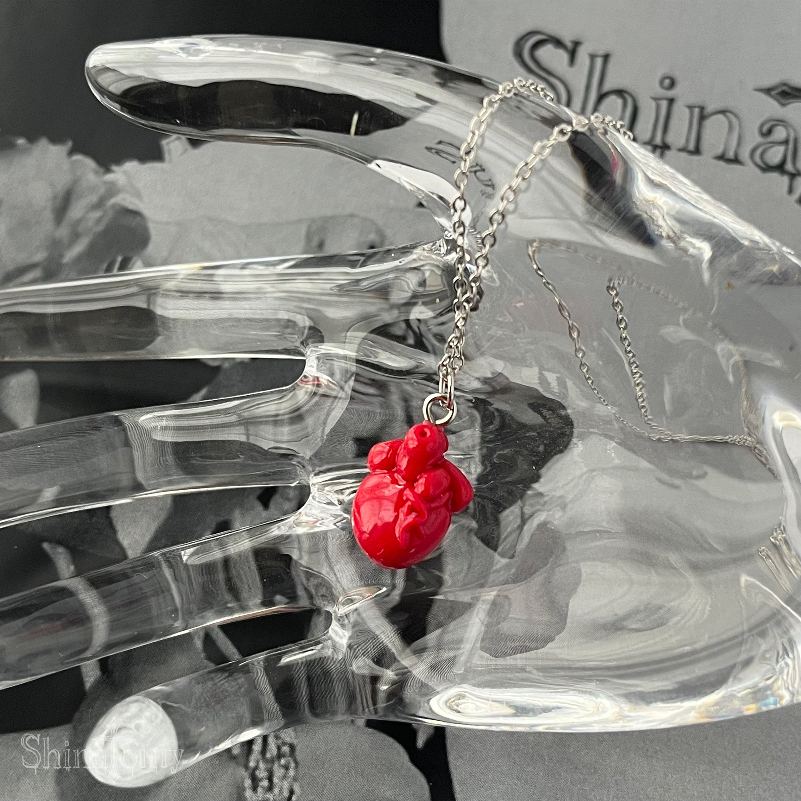 心臓ネックレス