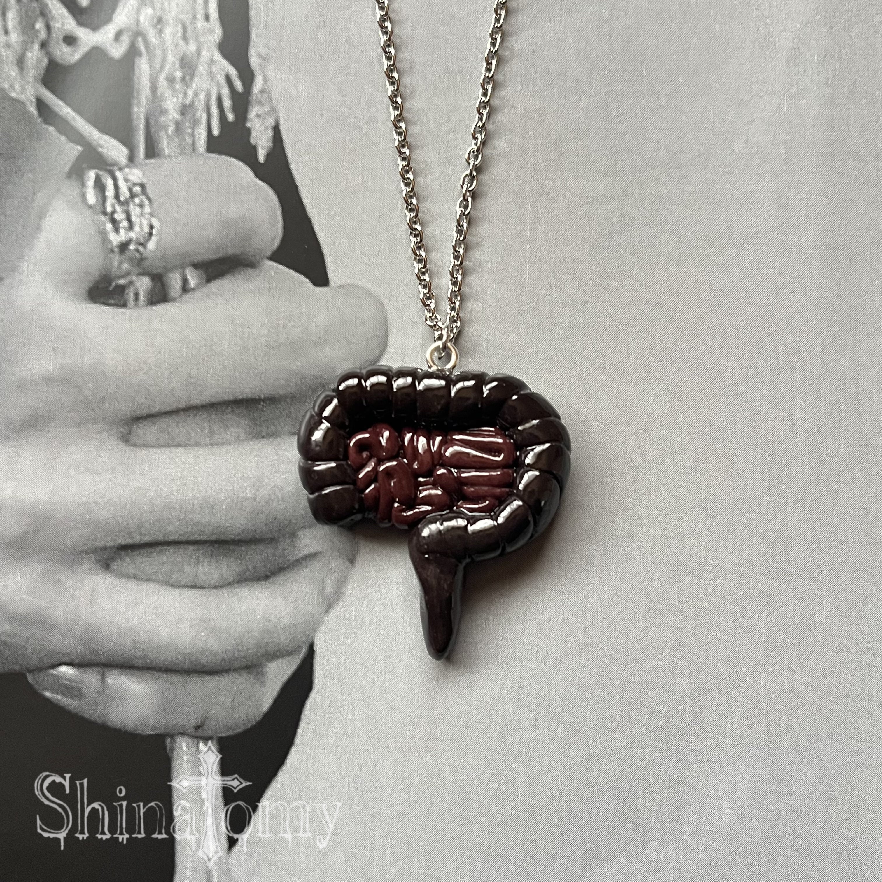 digestive system necklace