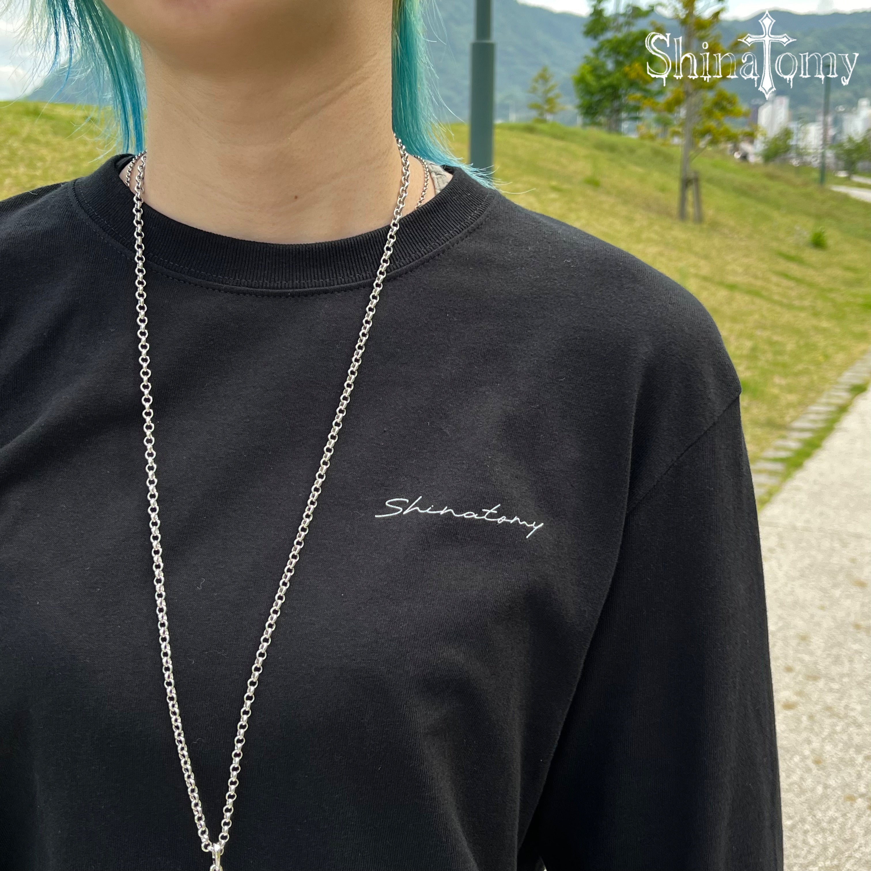 【砂糖薬コラボ】ShinatomyオリジナルTシャツ(Black)