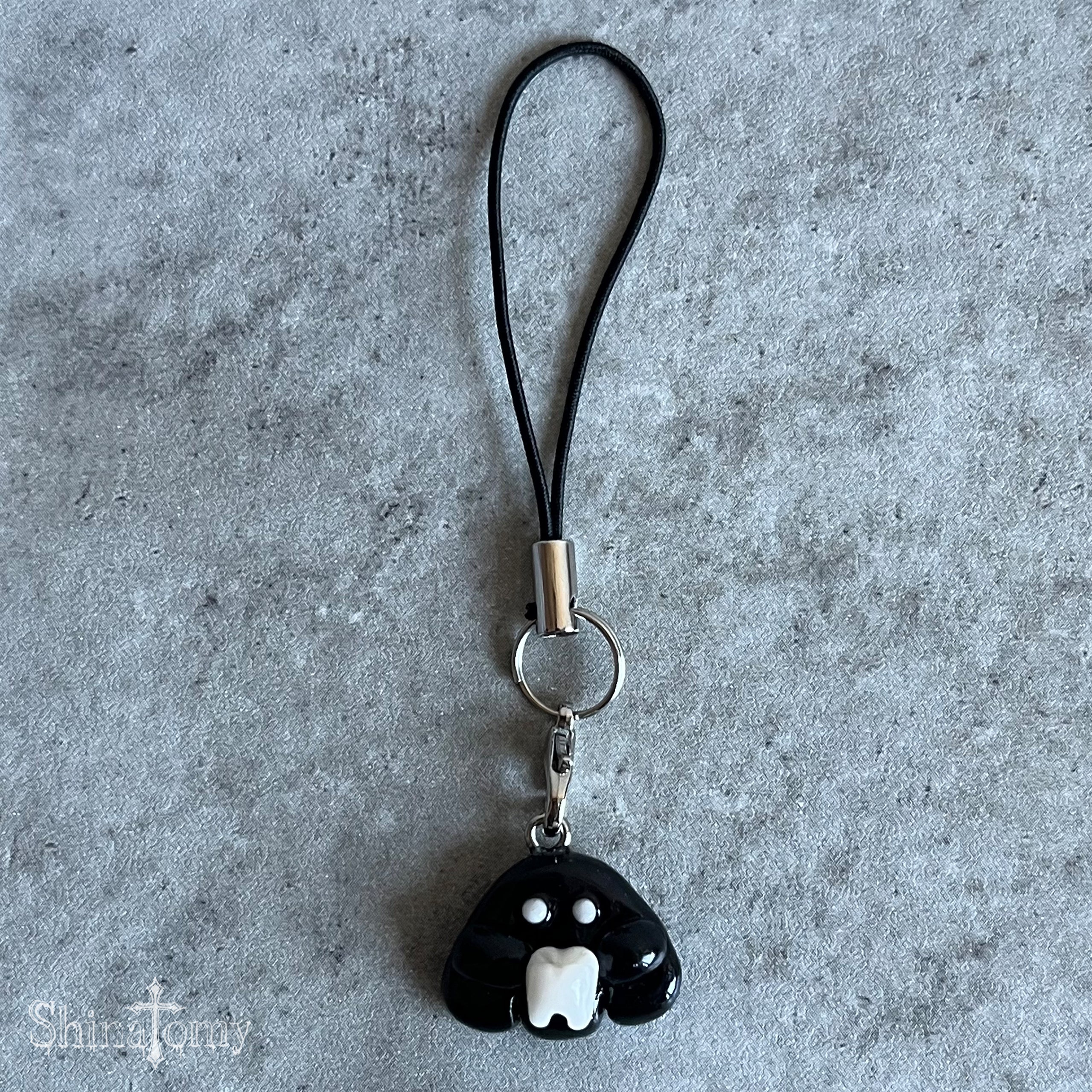 おばけストラップ(Black)