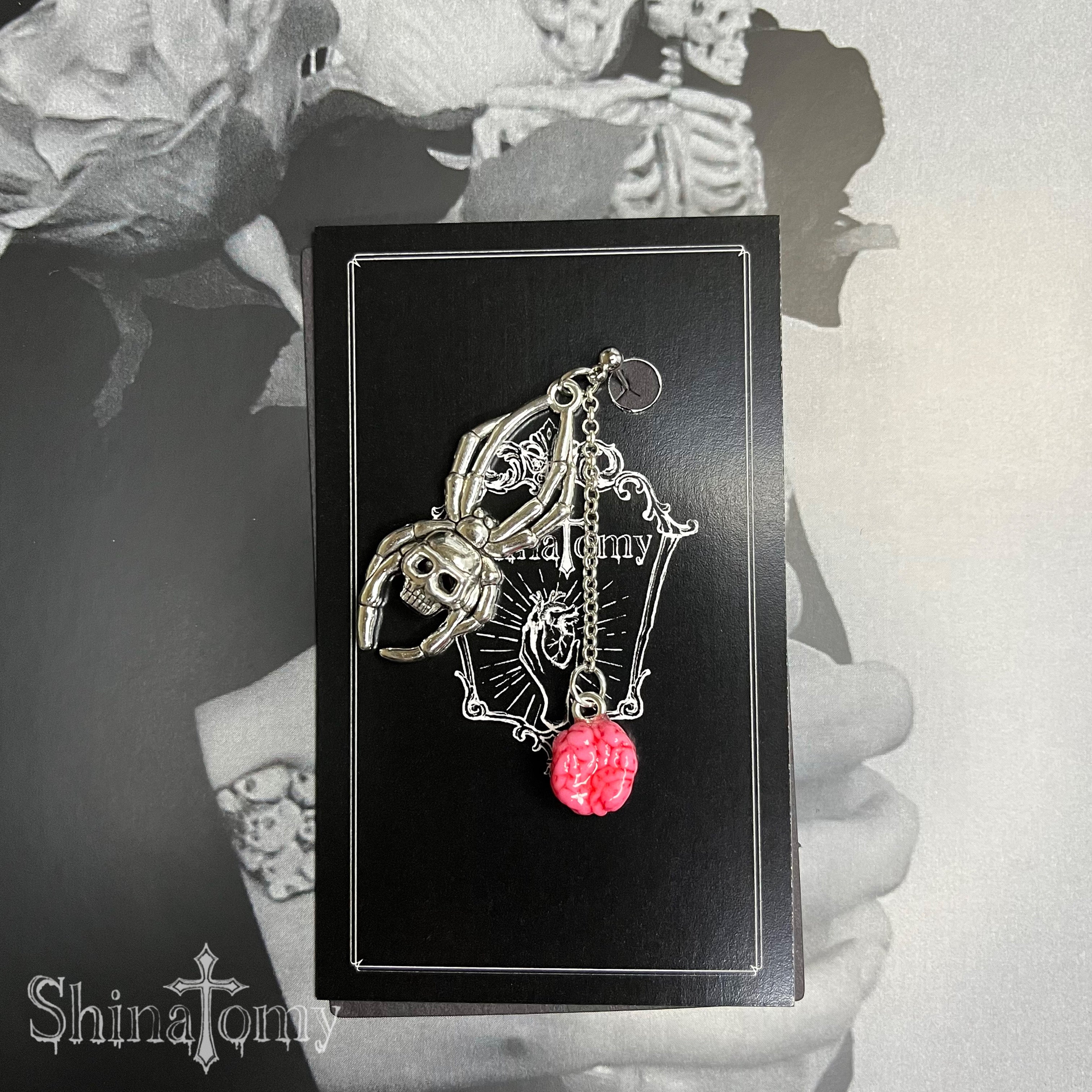 Spider earrings (one ear only)