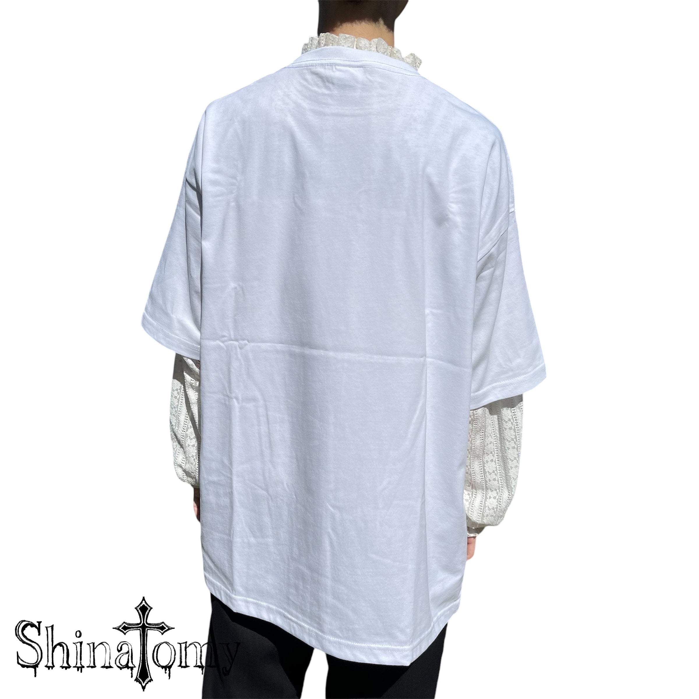 【Wicked sister】いじわるシスターくんTシャツ White