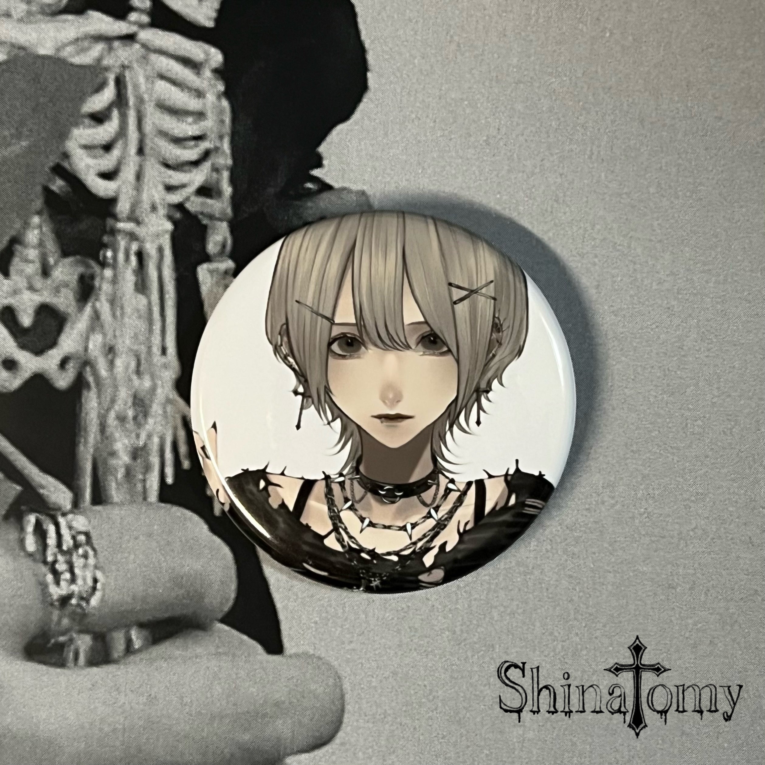 【mano mouthコラボ】オリジナル缶バッジ