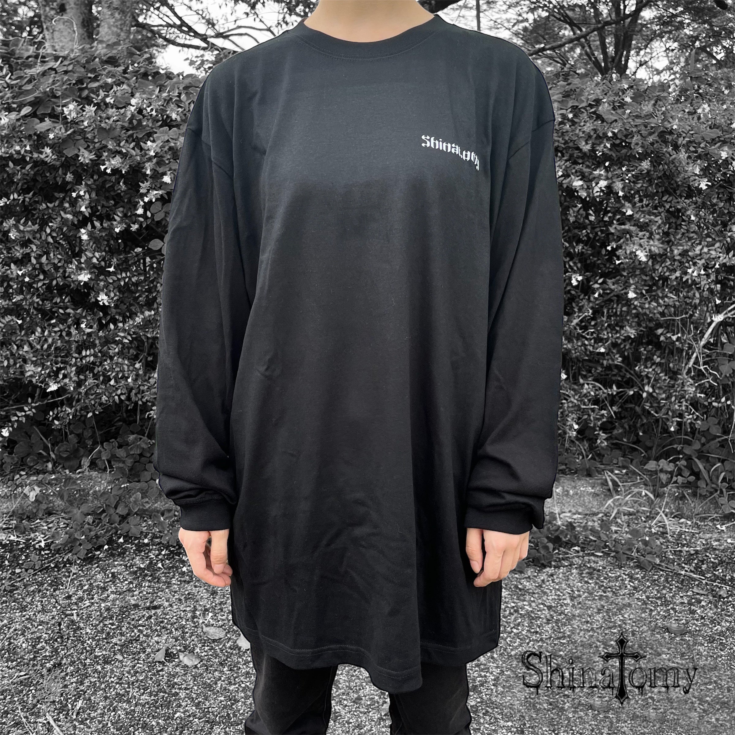 【mano mouthコラボ】ShinatomyオリジナルTシャツ(Black)
