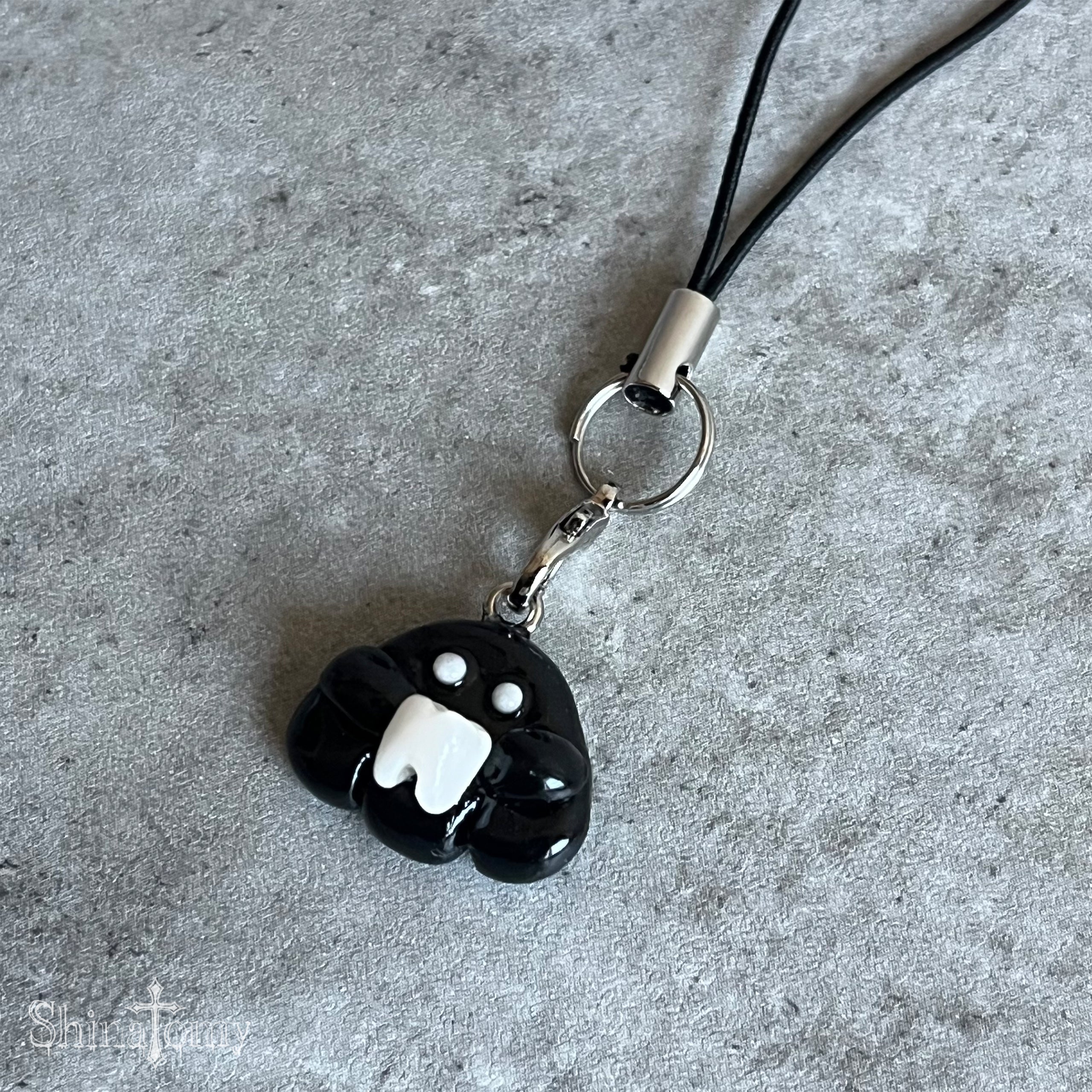 おばけストラップ（Black）