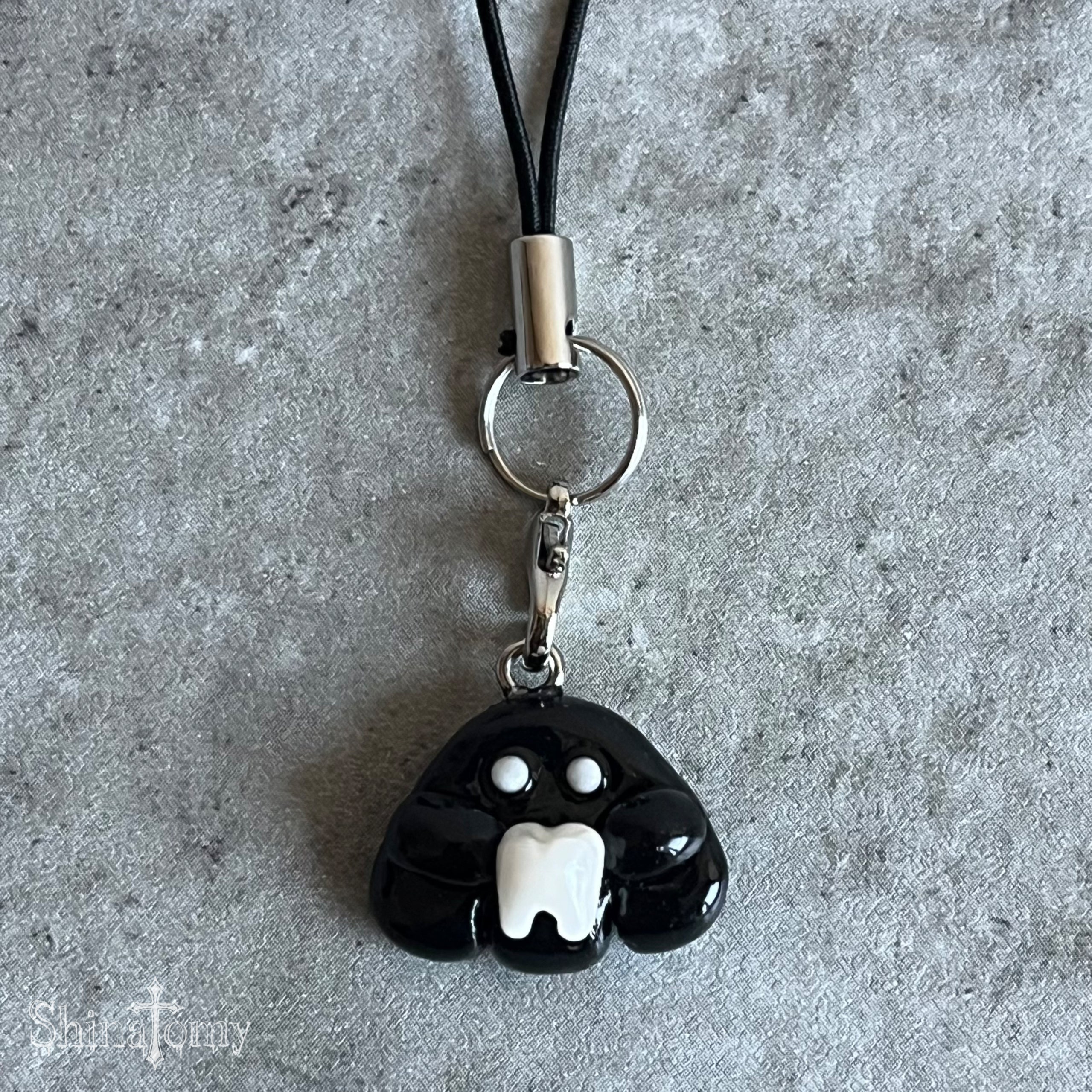 おばけストラップ（Black）