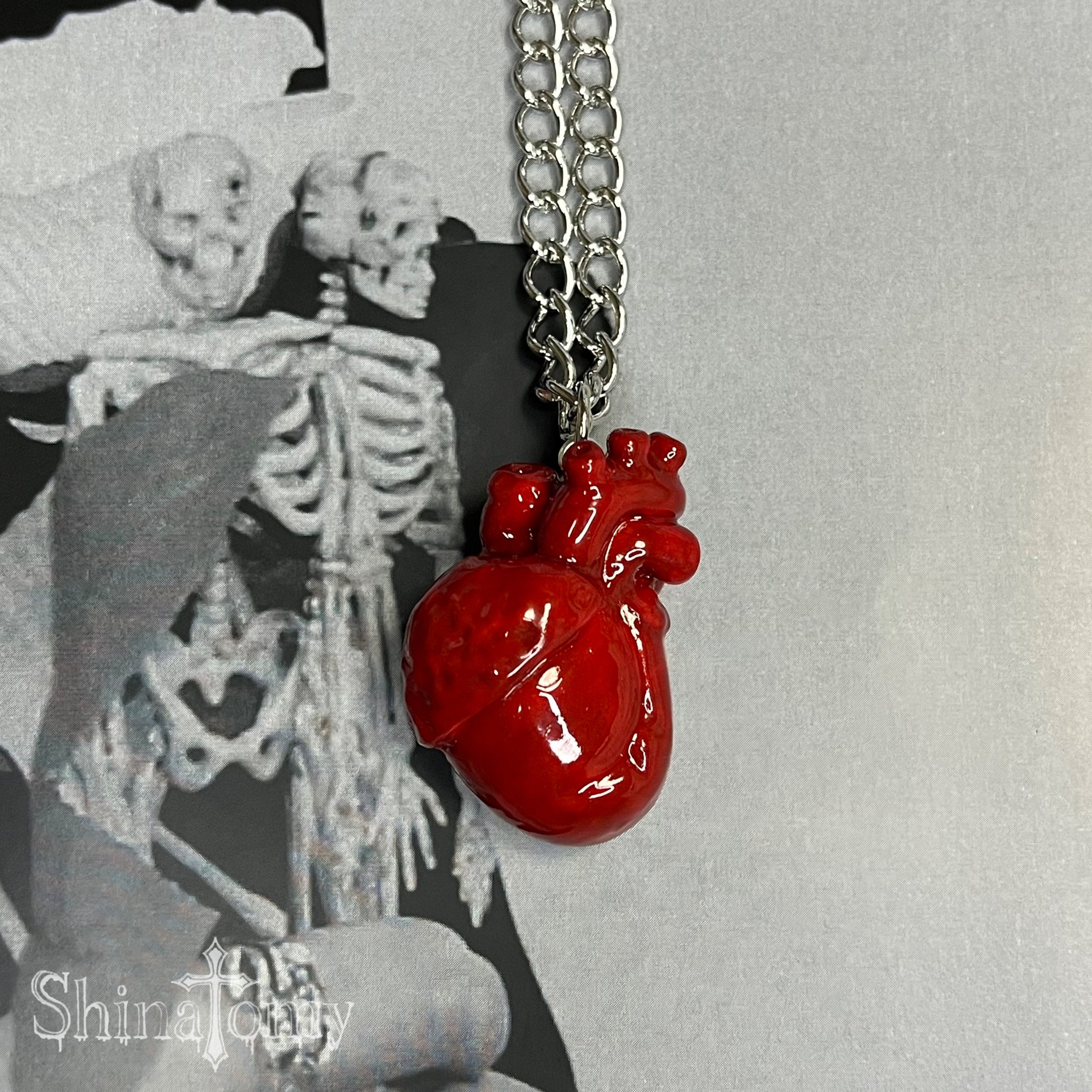 Large heart necklace