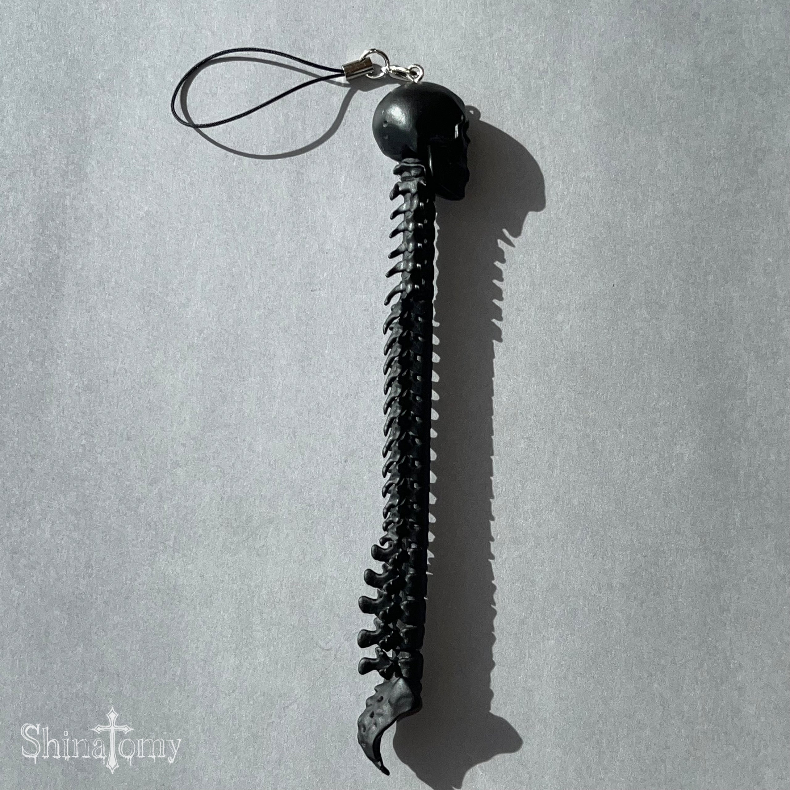 【ORGAMOコラボ】頭蓋骨キャップストラップ ＆ 脊椎ボールペン