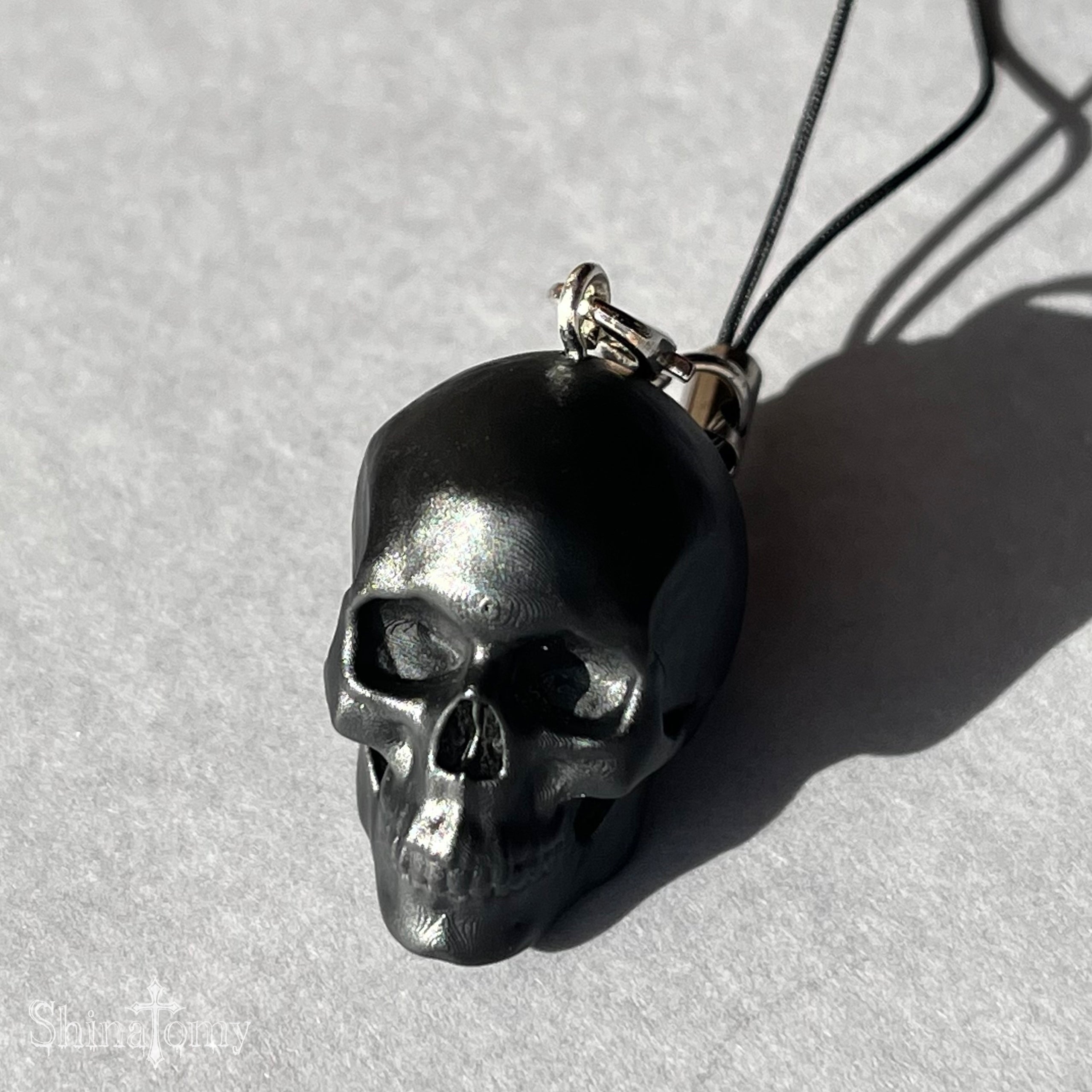 ORGAMOコラボ】頭蓋骨キャップストラップ ＆ 脊椎ボールペン