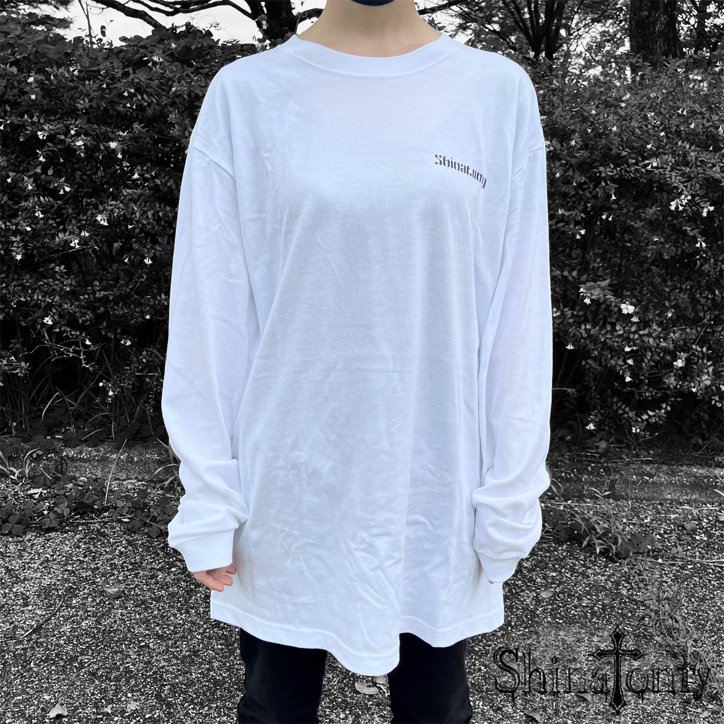 【mano mouthコラボ】ShinatomyオリジナルTシャツ（White）