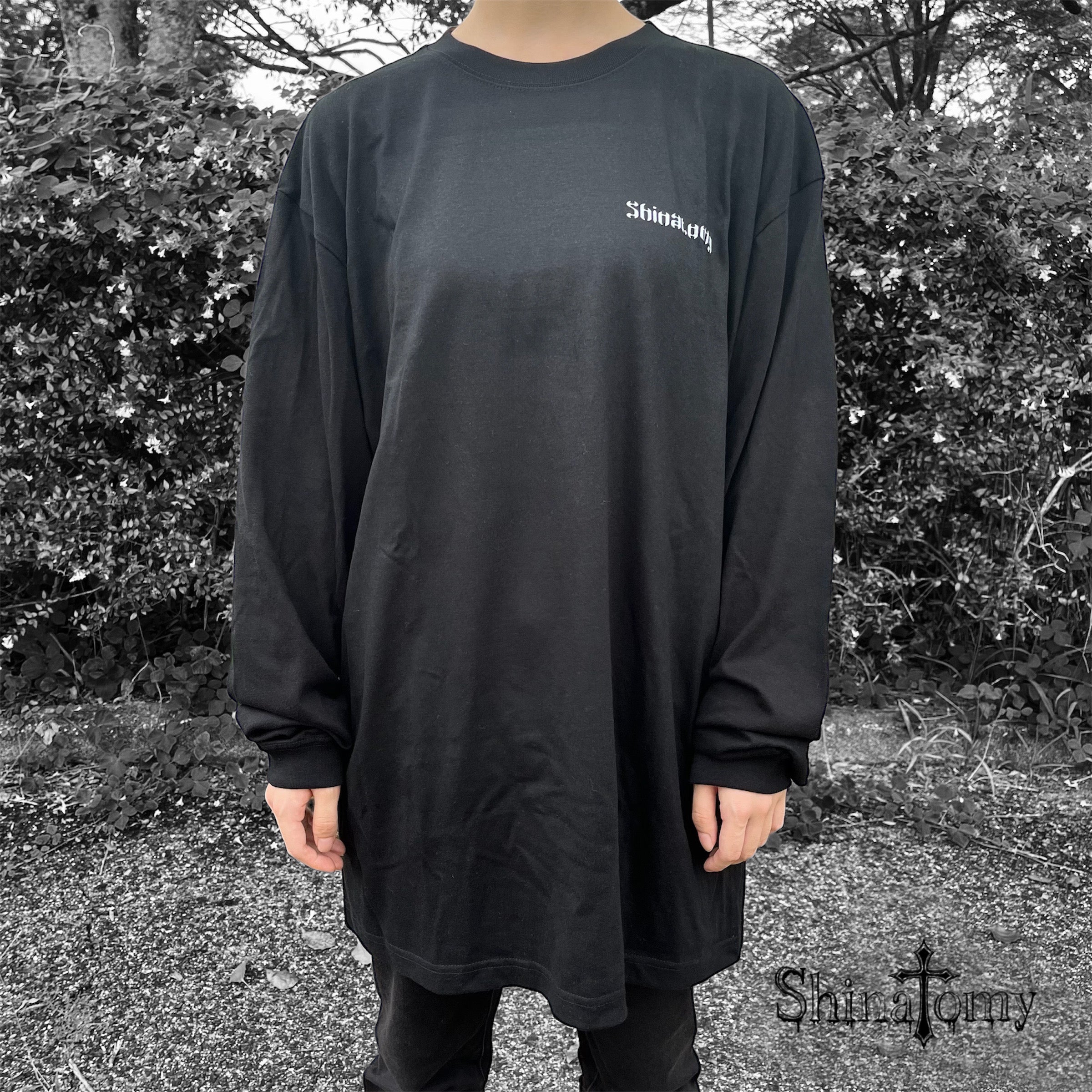 【mano mouthコラボ】ShinatomyオリジナルTシャツ（Black）